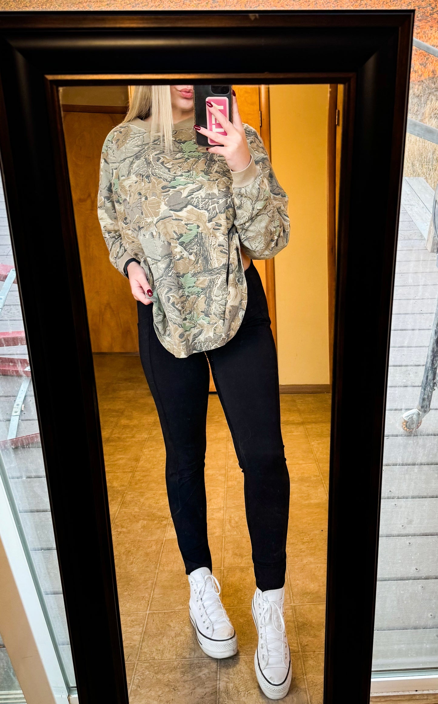 COWGIRL CAMO LONG SLEEVE