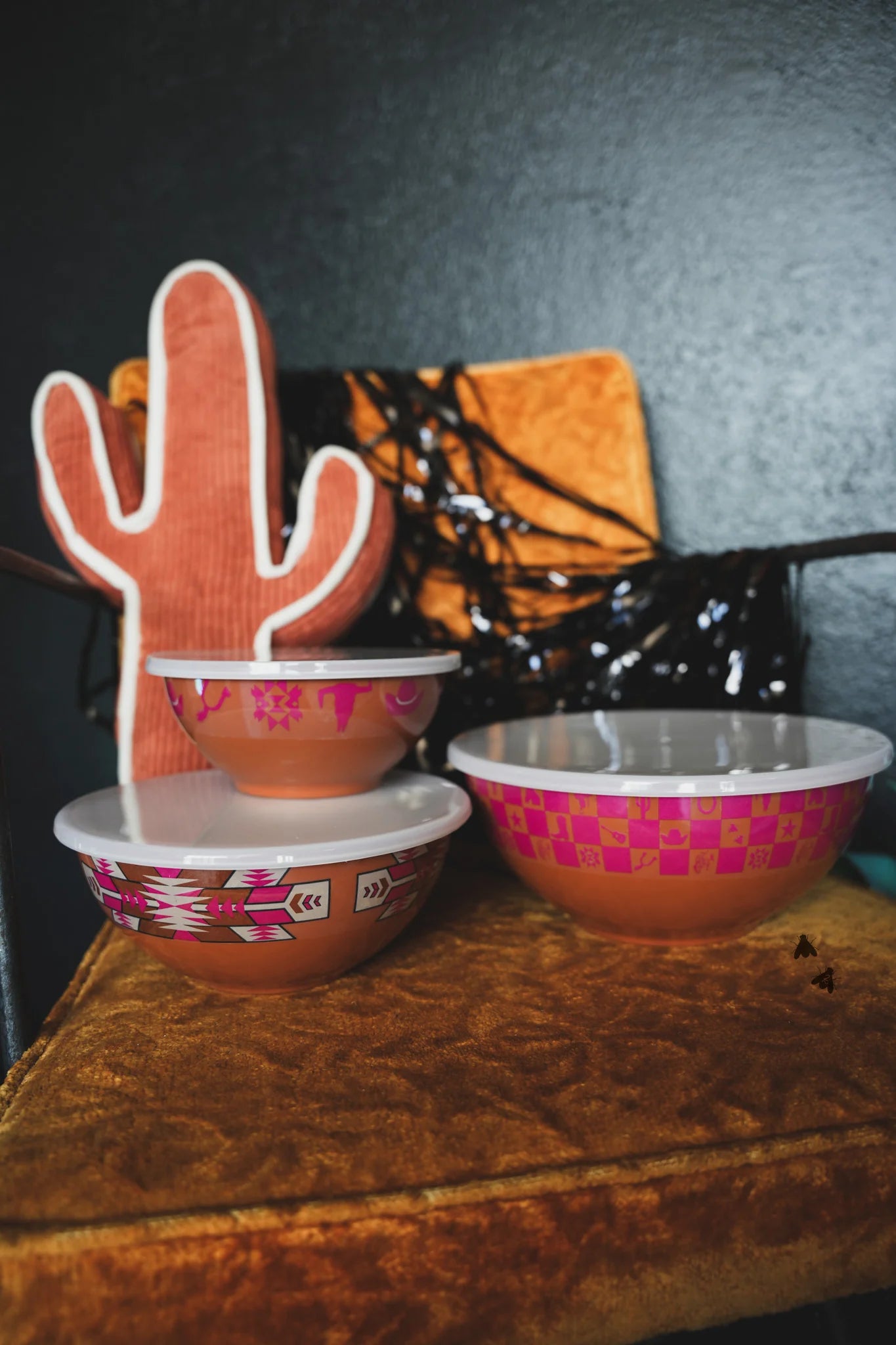 RODEO CHIC BOWLS *RUST