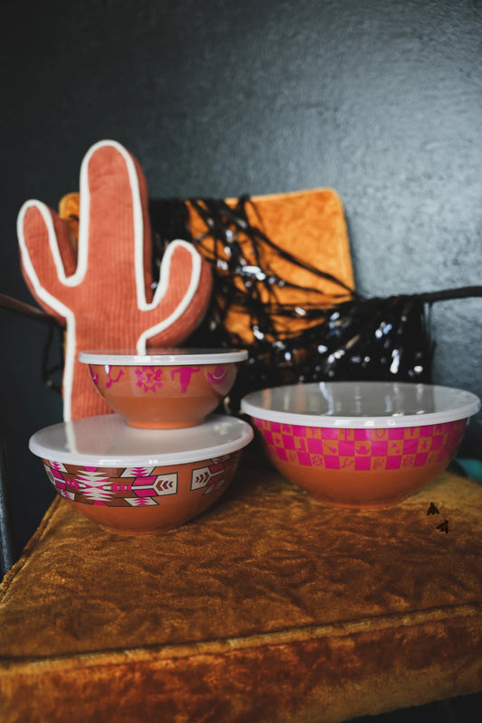 RODEO CHIC BOWLS *RUST